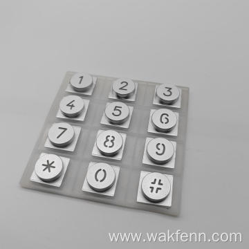 CNC aluminum Numberic Keys